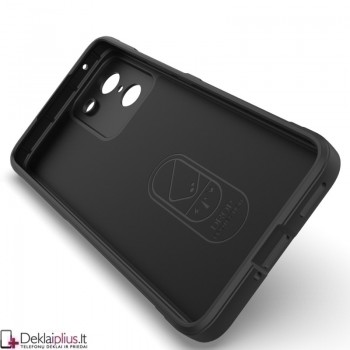 Magic Shield guminis dėklas su kameros apsauga - juodas (Oneplus Nord Ce5)